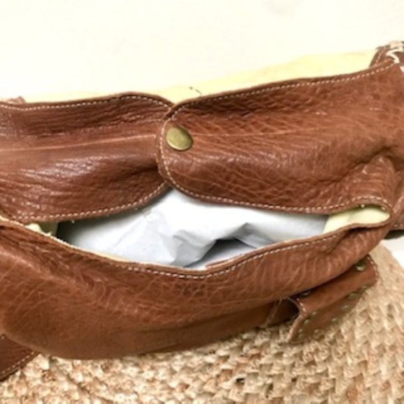 Fleur-de-lis Royal Plush Leather Bag - Picture 12 of 15